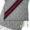 Gucci Web Wool Muffler 570603 3G200 1768 6VGUF40198 158672947 [P]
