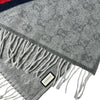 Gucci Web Wool Muffler 570603 3G200 1768 6VGUF40198 158672947 [P]