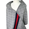 Gucci Web Wool Muffler 570603 3G200 1768 6VGUF40198 158672947 [P]