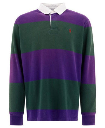 Polo Ralph Lauren Classic Fit Stripe Rugby T-Shirt 710941594006 151072938 [P]