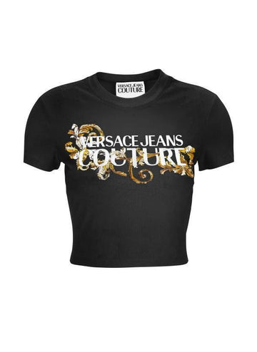 Versace Crystal Outline Baroque T-Shirt Outline 151104160 [P]