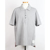 THOM BROWNE Polo-Shirt Kurzarm Graues Dreistreifen 5(110) 158675594 [P]