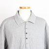 THOM BROWNE Polo-Shirt Kurzarm Graues Dreistreifen 5(110) 158675594 [P]