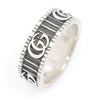 Gucci 925 Silver GG Marmont Wide Ring 19 158675660 [P]