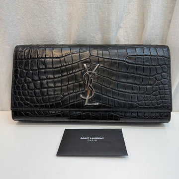 Saint Laurent Black Kate Flap Clutch 326079 158675687 [P]