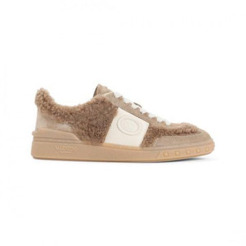 VALENTINO ウールクラスター レザー スニーカー 7W2S0IL9 XXI DGZ 151103620 [P]