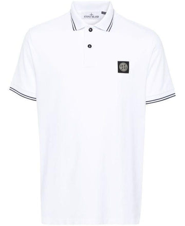 Stone Island Cotton Elastane Pique T-Shirt K1S15 22002SC S0018 V1001 151103691 [P]