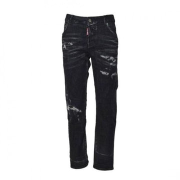 Dsquared2 Black Distressed Wash Cool Girl Jeans 151111446 [P]