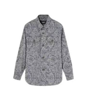 Versace Jacquard Gabardine Overshirt 152200265 [P]