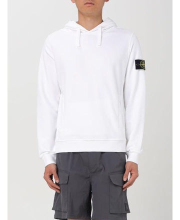 STONE ISLAND ブラッシュドコットンフリースクルーネックスウェット 152201617 [P]