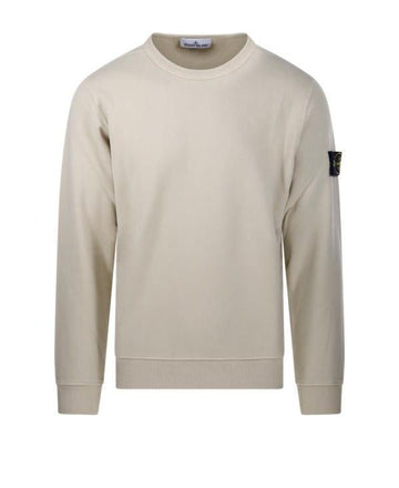 Stone Island Brushed Cotton Fleece Crew Neck Sweater 811562420 V0097 152201710 [P]