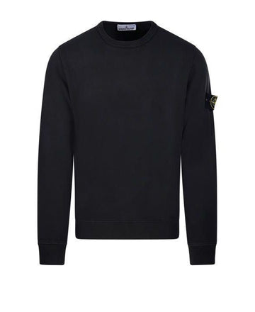 STONE ISLAND Brushiertes Baumwoll-Fleece Crewneck Sweat 811562420 V0062 152201833 [P]