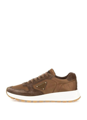 Prada Delave Suede and Recycled Nylon Sneakers 152203027 [P]