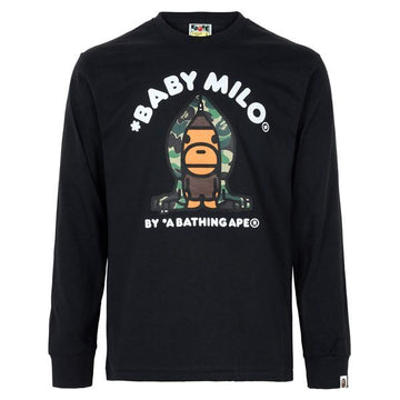 BAPE ABC Camo Milo Hoodie Langarm T-Shirt 158676056 [P]