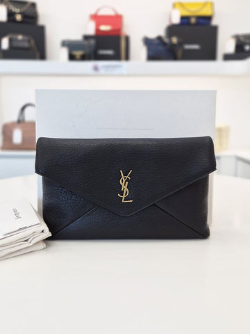 SAINT LAURENT Kassandra Envelope Lambskin Clutch 26 Jahre 769307 158677791 [P]