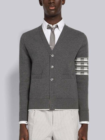 THOM BROWNE 4バーストライプ ヘクター ジャカード カーディガン MKC469A Y3006 035 133071778 [P]