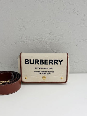 Burberry Small Cotton Canvas Crossbody Bag 8026608 158678122 [P]