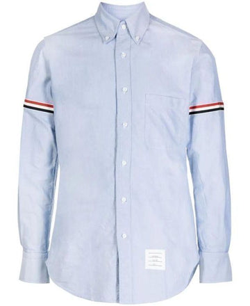 THOM BROWNE Klassisches Hemd aus Baumwoll-Oxford MWL150E F0313 480 151102109 [P]