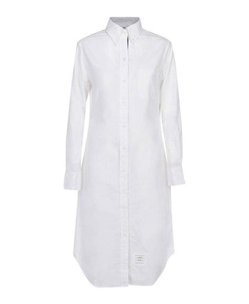 THOM BROWNE トリミングオックスフォードシャツドレスFDS001E06177100 151103264 [P]