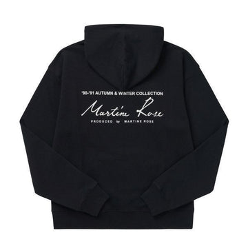 MARTINE ROSE Unisex Hoodie CMR602FL Schwarz 151107822 [P]