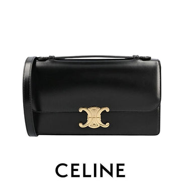 Celine Medium Triomphe Polio Shoulder Bag L102U3D82.38NO 155743515 [P]