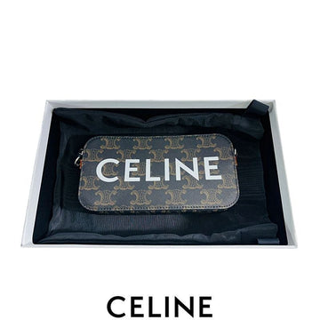 CELINE Trionf Canvas Horizontale Umhängetasche 10L272DM5-04LI 155620492 [P]