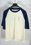 AMI ニットパッチ半袖Tシャツ UTS379726 A027 155232034 [P]