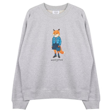 MAISON KITSUNE Fox Grafik Druck Crewneck Sweatshirt PW00316-KM0341-H120 145899656 [P]