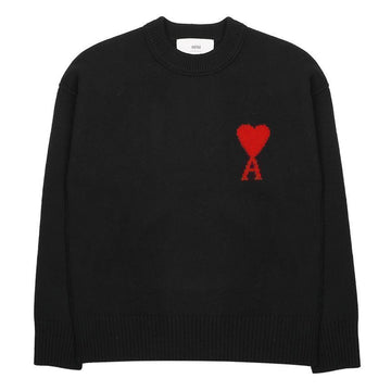 AMI ウール クルーネック セーター 148553878 [P]