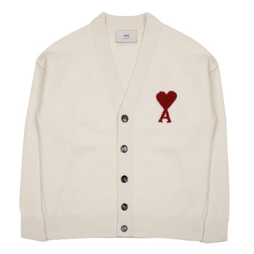 AMI White Wool Cardigan 148553896 [P]