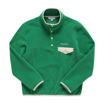 SPORTY & RICH QZ741VE KELLY/CREAM Unisex Sweatshirt 151112462 [P]
