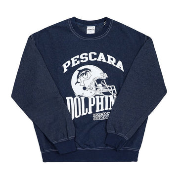 WILD DONKEY PESCARA DYED NAVY Unisex Sweatshirt 151112602 [P]