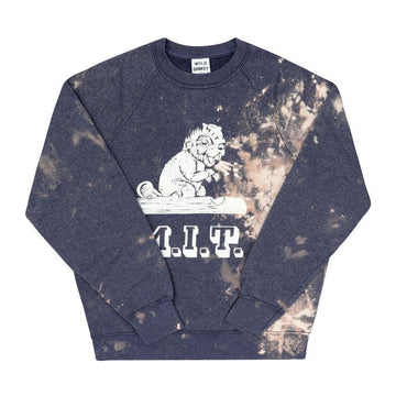 WILD DONKEY BLEACHED HEATHER BLUE Unisex Sweatshirt 151112624 [P]