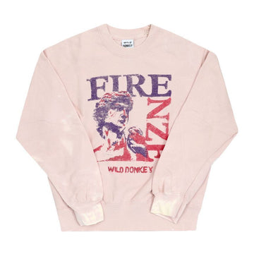 WILD DONKEY SWEATSHIRT BLEACHED PINK UNISEX 151112663 [P]