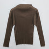 ISSEY MIYAKE Pleats Please New Colorful Basic 4 Top Brown 158680592 [P]