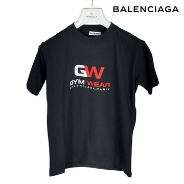 BALENCIAGA ロゴ レディース 半袖 Tシャツ 612964 TIVD5 1000 153350005 [P]