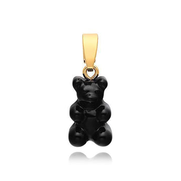 CRYSTAL HAZE JEWELRY NOSTALGIA BÄR - BLACK - CLASSIC CONNECTOR Damen Charms 151113239 [P]