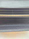 CELINE Vintage Makadam Schwarz Geldbörse Zustand A 158682343 [P]