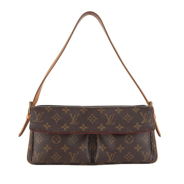 LOUIS VUITTON Monogram Canvas Vivienne MM Schultertasche 37567-2 158682352 [P]