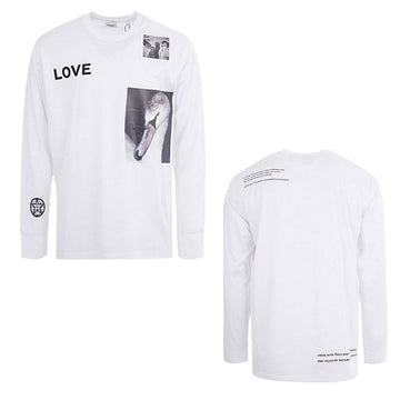 Burberry Men's Long Sleeve T-Shirt White 8031884 A1464 150340853 [P]