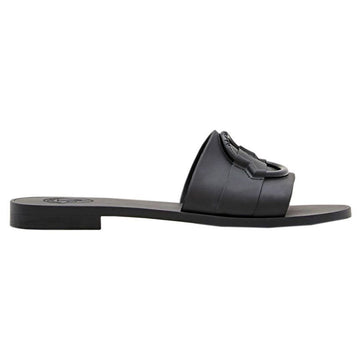 Moncler 25SS Signature Flat Sandals Black 4C000 40 M4095 999 139865478 [P]