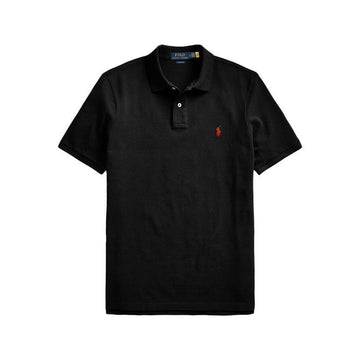 Polo Ralph Lauren Red Pony Embroidered Classic Fit Polo Shirt Black 710783656 020 150392019 [P]