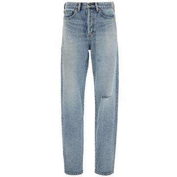Saint Laurent Slim Fit Santa Monica Blue Denim 75832077 [P]