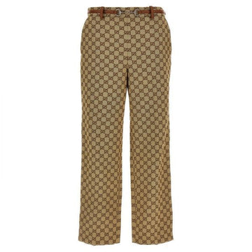 Gucci Horsebit Cotton Trousers 141820669 [P]