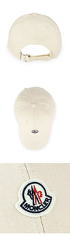 Moncler Unisex Logo Patch Baseball Cap 153184733 [P]