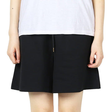 Moncler Women's Logo Patch String-Banded Shorts (Black) 8H00011 89A1K 999 136473674 [P]