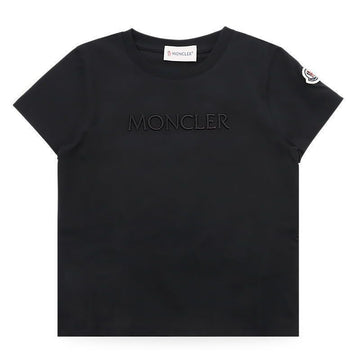 MONCLER Kurzarm-Logo mit Stickerei (Schwarz) 8C00009 89AT9 999 8,10A 152528761 [P]