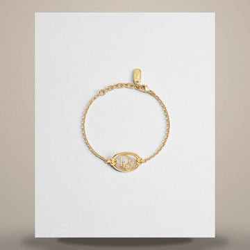 DIOR Oblique Armband mit goldfarbener Metalloberfläche B3429WOMMT_D300 158713419 [P]