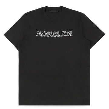 Moncler Graphic Lettering Logo Short Sleeve T-Shirt 154485954 [P]