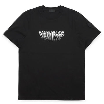 Moncler Men's Logo Printed Cotton T-Shirt (Black) 8C00022 89AYW 999 152227692 [P]